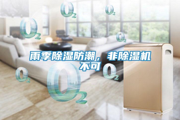 雨季除濕防潮，非除濕機不可