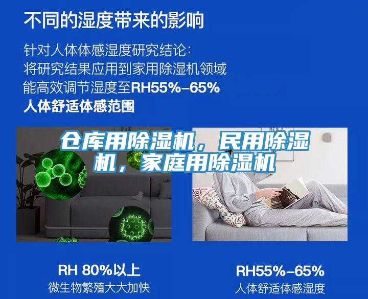 倉庫用除濕機，民用除濕機，家庭用除濕機