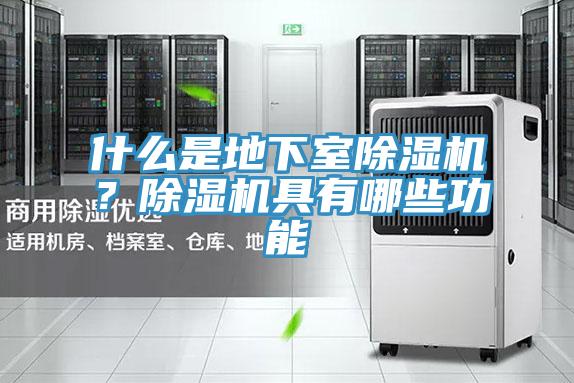 什么是地下室除濕機？除濕機具有哪些功能