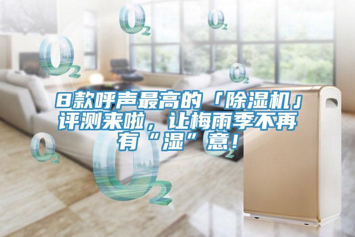 8款呼聲最高的「除濕機」評測來啦，讓梅雨季不再有“濕”意！