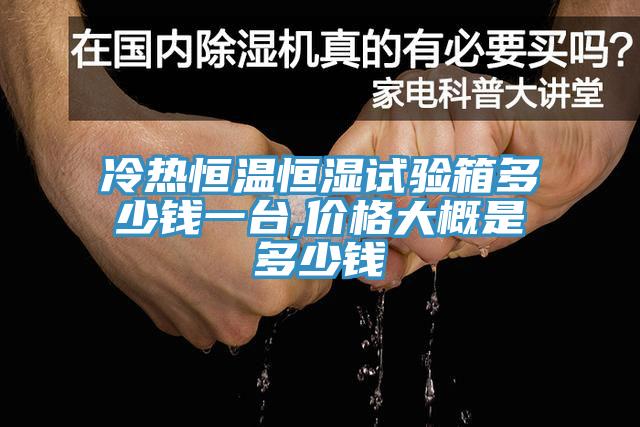 冷熱恒溫恒濕試驗箱多少錢一臺,價格大概是多少錢