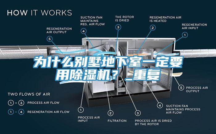 為什么別墅地下室一定要用除濕機？_重復