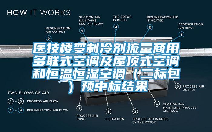 醫技樓變制冷劑流量商用多聯式空調及屋頂式空調和恒溫恒濕空調（二標包）預中標結果