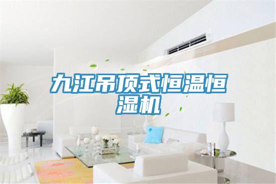 九江吊頂式恒溫恒濕機