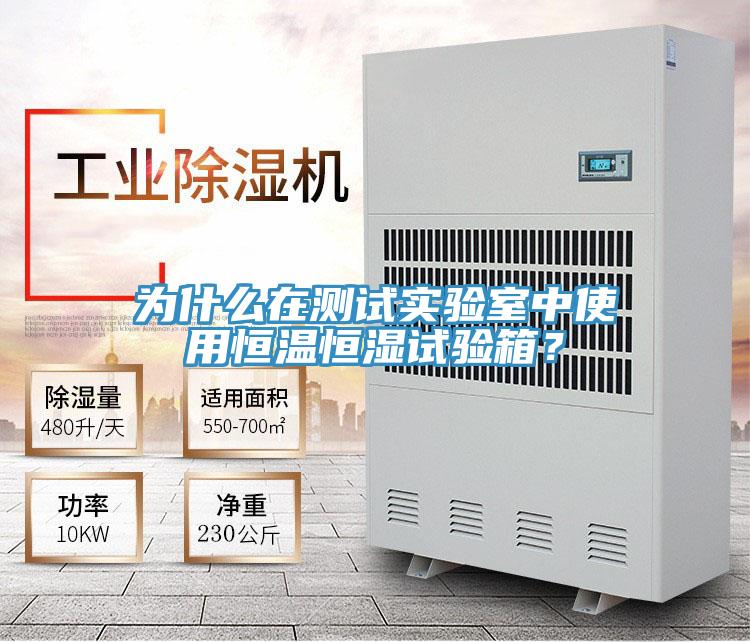 為什么在測試實驗室中使用恒溫恒濕試驗箱？