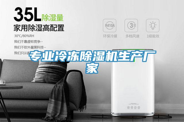 專業冷凍除濕機生產廠家
