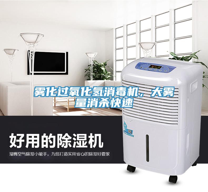 霧化過氧化氫消毒機，大霧量消殺快速