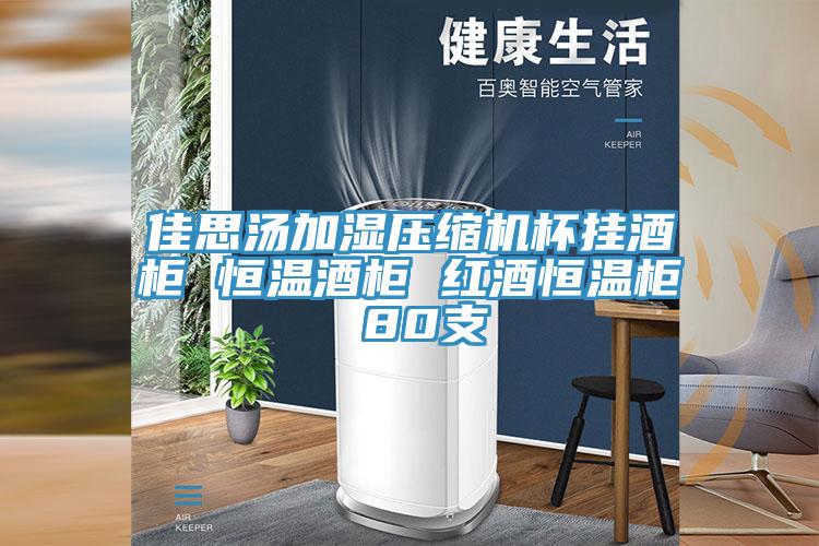 佳思湯加濕壓縮機杯掛酒柜 恒溫酒柜 紅酒恒溫柜 80支
