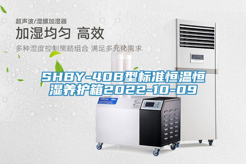 SHBY-40B型標準恒溫恒濕養護箱2022-10-09