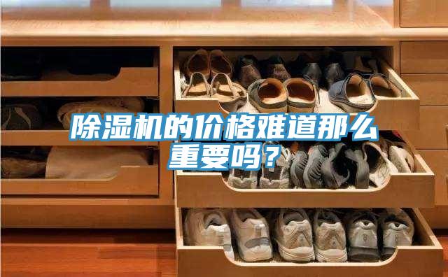 除濕機的價格難道那么重要嗎？