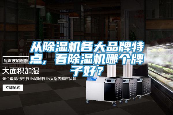 從除濕機各大品牌特點, 看除濕機哪個牌子好？