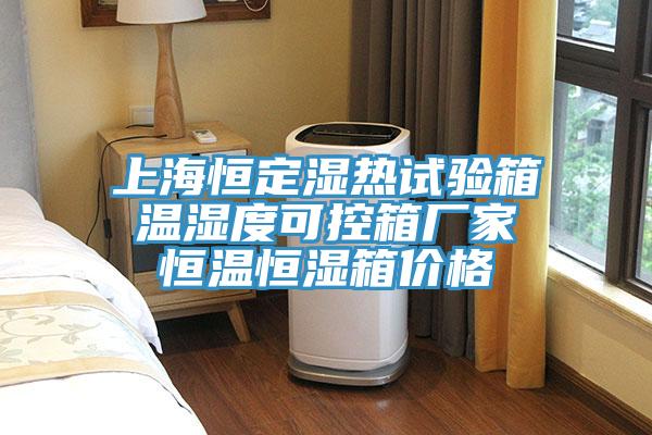 上海恒定濕熱試驗箱 溫濕度可控箱廠家 恒溫恒濕箱價格
