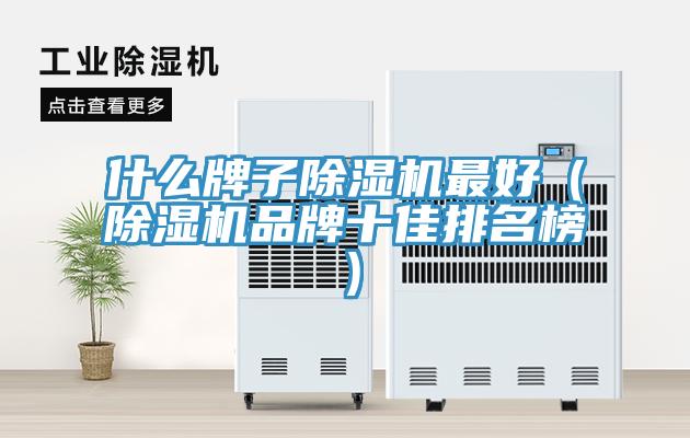 什么牌子除濕機最好（除濕機品牌十佳排名榜）