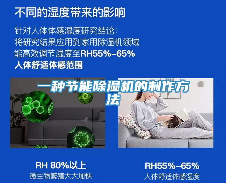 一種節能除濕機的制作方法