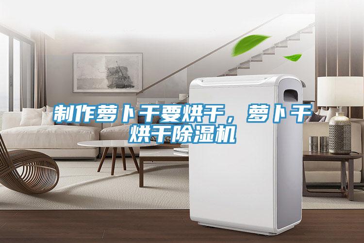 制作蘿卜干要烘干，蘿卜干烘干除濕機