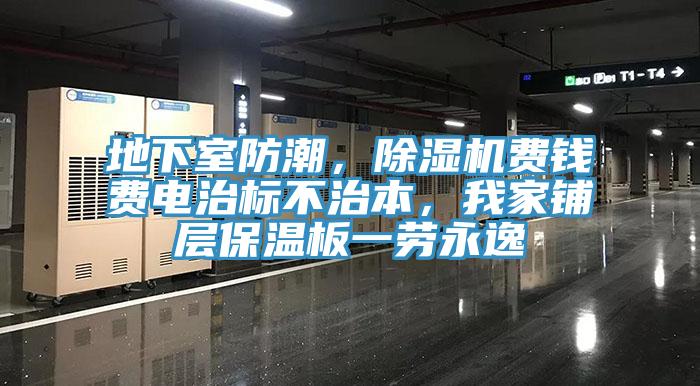 地下室防潮，除濕機費錢費電治標不治本，我家鋪層保溫板一勞永逸