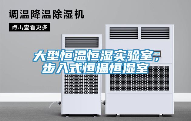 大型恒溫恒濕實驗室，步入式恒溫恒濕室