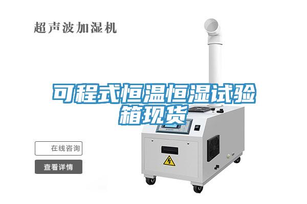 可程式恒溫恒濕試驗箱現貨