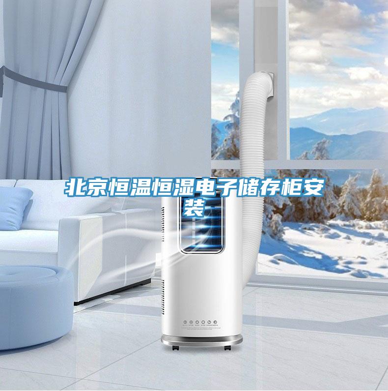 北京恒溫恒濕電子儲存柜安裝
