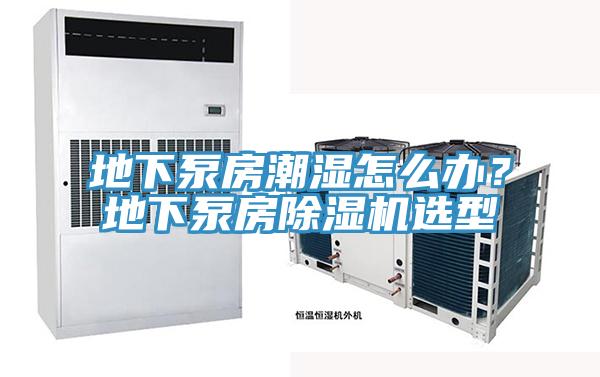 地下泵房潮濕怎么辦？地下泵房除濕機選型