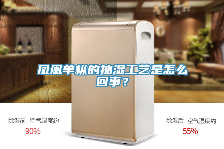 鳳凰單樅的抽濕工藝是怎么回事？