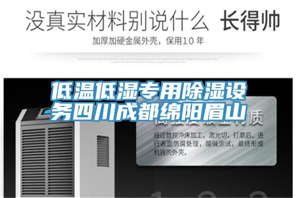 低溫低濕專用除濕設務四川成都綿陽眉山