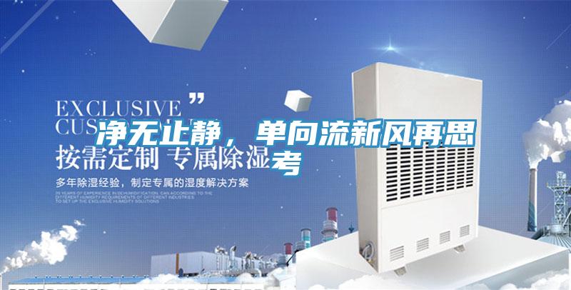 凈無止靜，單向流新風再思考