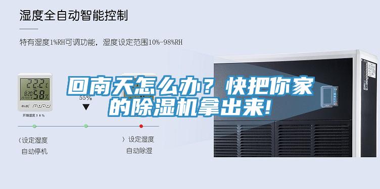 回南天怎么辦？快把你家的除濕機拿出來!