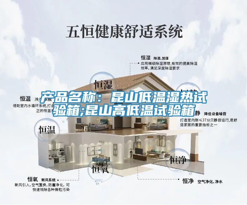產品名稱：昆山低溫濕熱試驗箱;昆山高低溫試驗箱