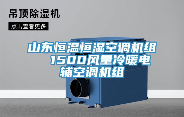 山東恒溫恒濕空調機組  1500風量冷暖電輔空調機組