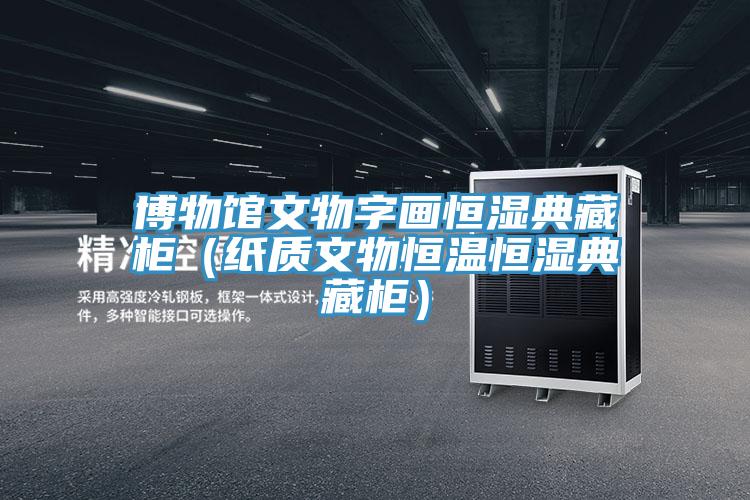 博物館文物字畫恒濕典藏柜（紙質文物恒溫恒濕典藏柜）