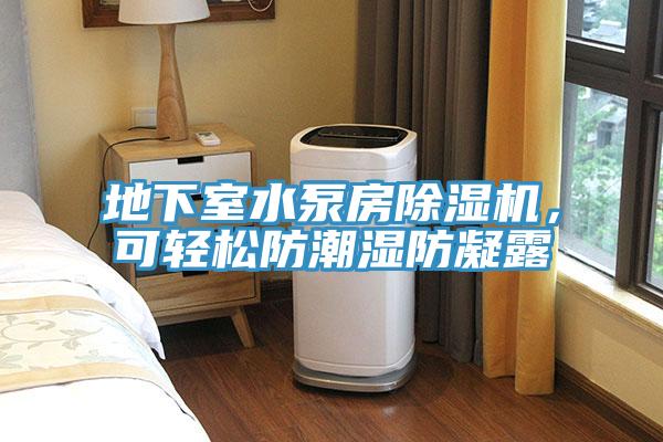 地下室水泵房除濕機，可輕松防潮濕防凝露