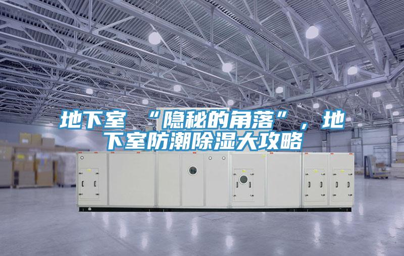 地下室≠“隱秘的角落”，地下室防潮除濕大攻略