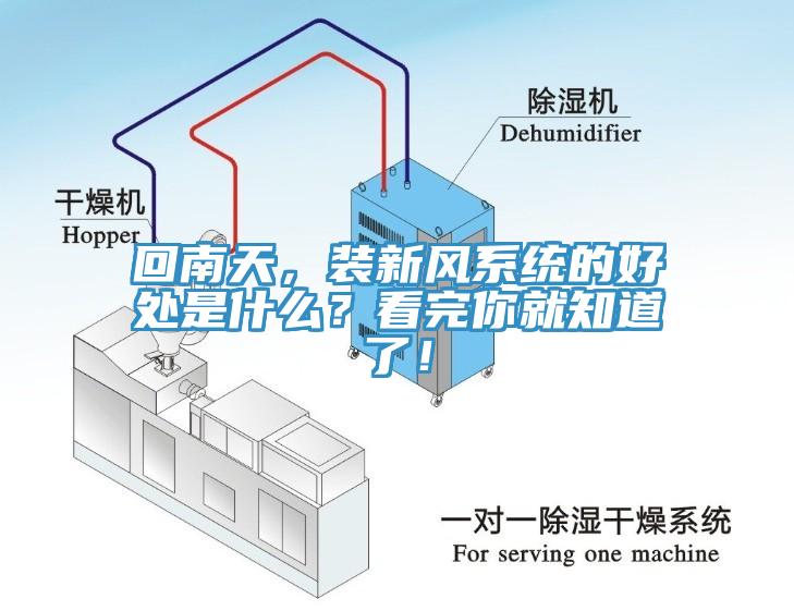回南天，裝新風系統的好處是什么？看完你就知道了！
