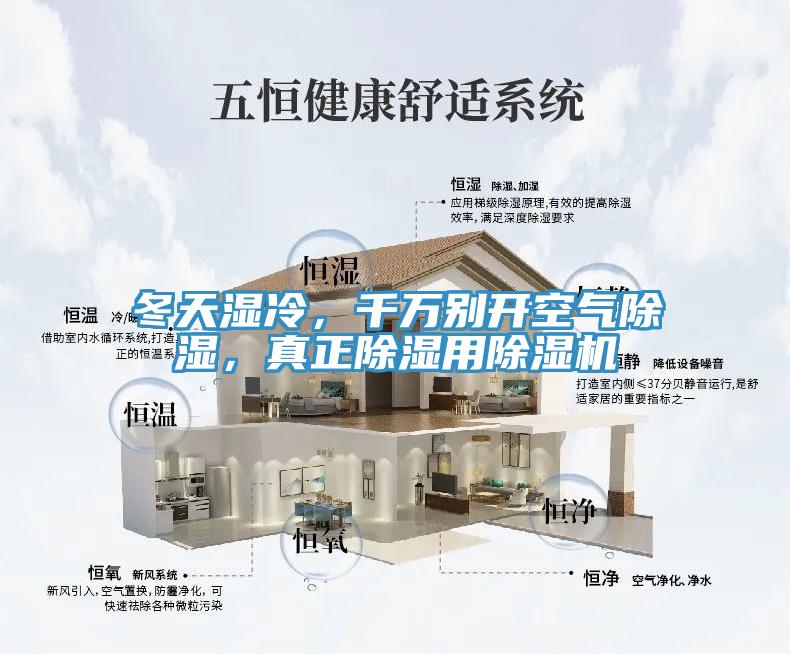 冬天濕冷，千萬別開空氣除濕，真正除濕用除濕機