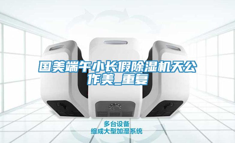 國美端午小長假除濕機天公作美_重復