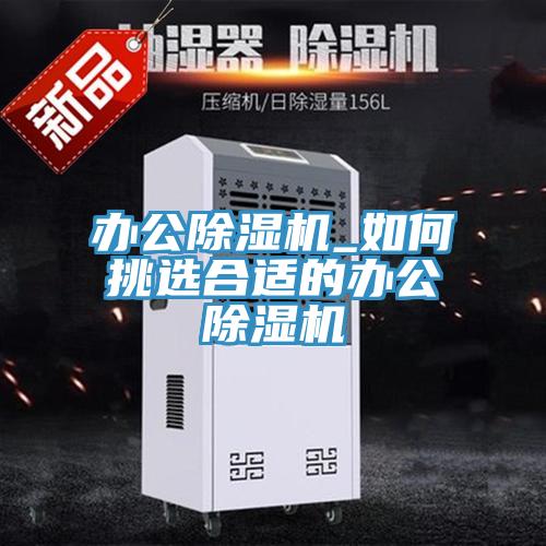 辦公除濕機_如何挑選合適的辦公除濕機