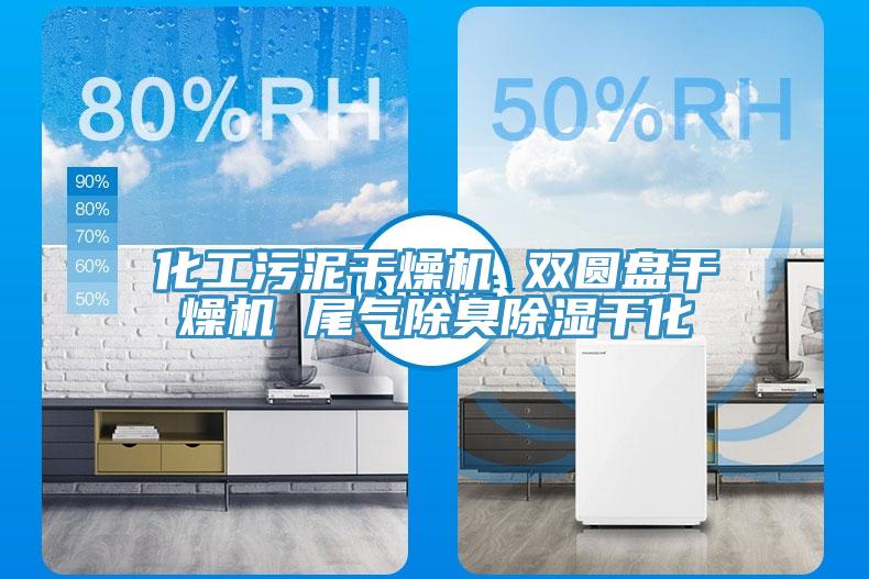 化工污泥干燥機 雙圓盤干燥機 尾氣除臭除濕干化