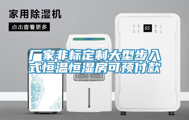 廠家非標定制大型步入式恒溫恒濕房可預付款