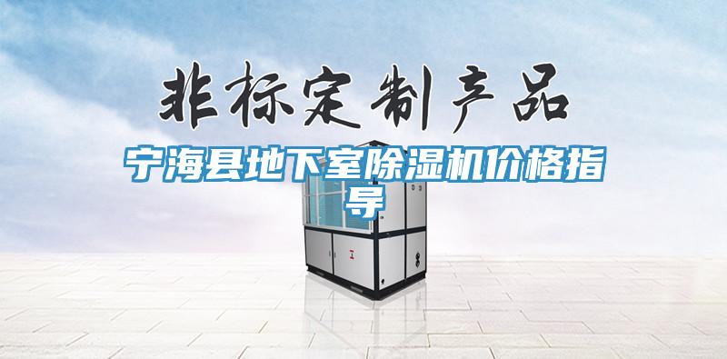 寧?？h地下室除濕機價格指導
