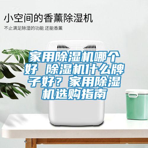 家用除濕機哪個好 除濕機什么牌子好？家用除濕機選購指南
