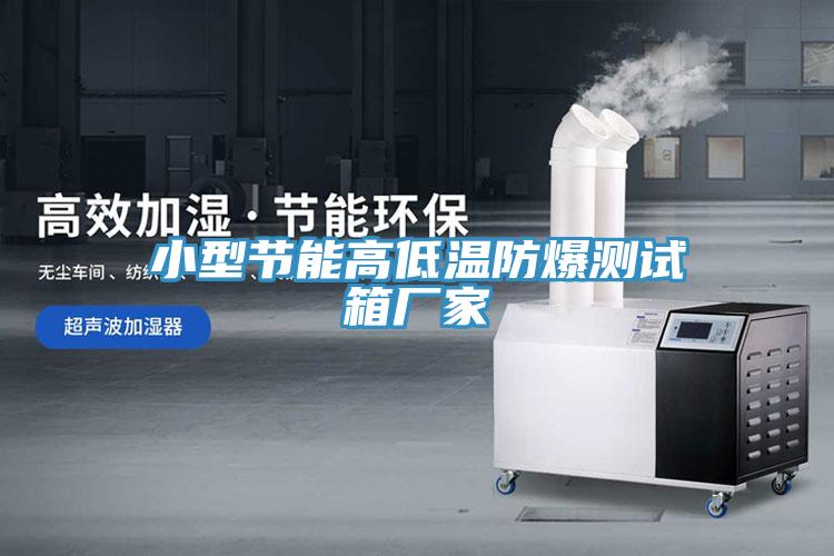 小型節能高低溫防爆測試箱廠家