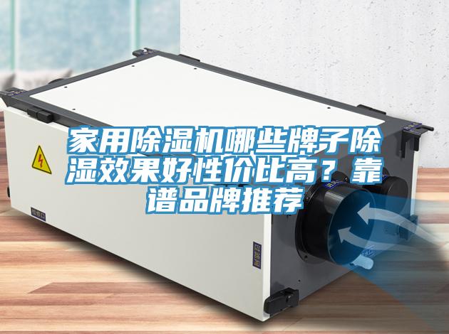 家用除濕機哪些牌子除濕效果好性價比高？靠譜品牌推薦