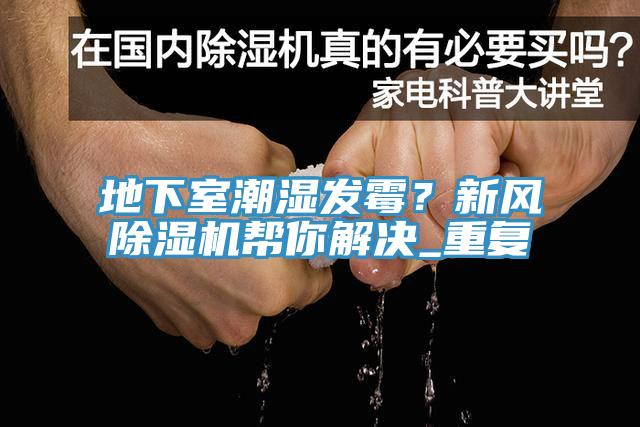地下室潮濕發霉？新風除濕機幫你解決_重復