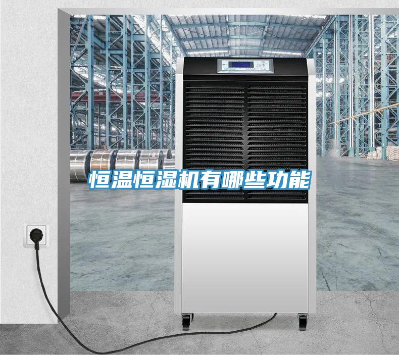 恒溫恒濕機有哪些功能