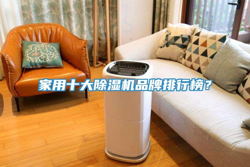 家用十大除濕機品牌排行榜？