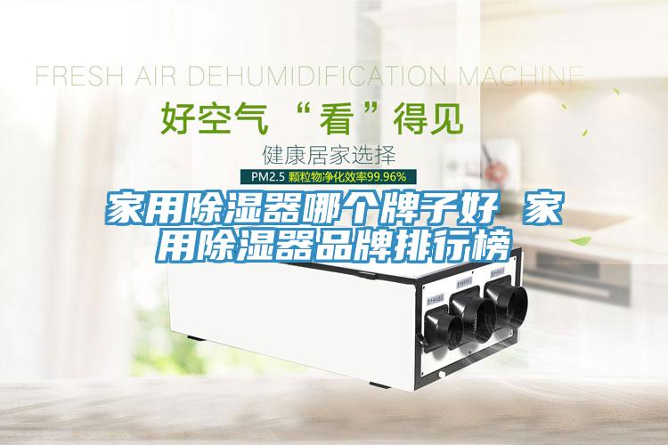 家用除濕器哪個牌子好 家用除濕器品牌排行榜