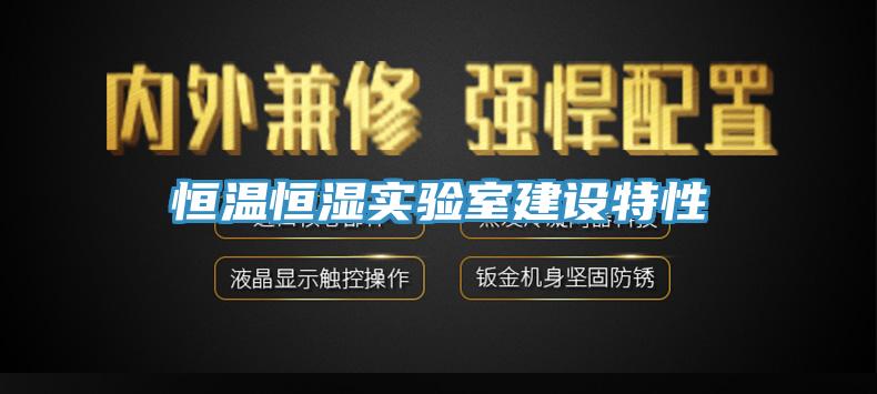 恒溫恒濕實驗室建設特性
