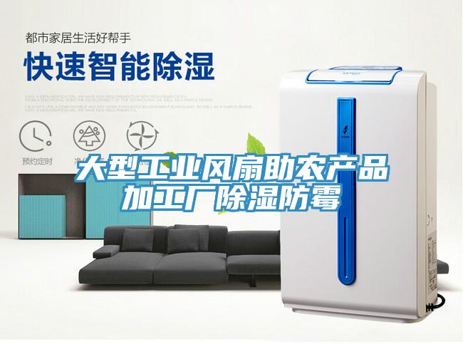 大型工業風扇助農產品加工廠除濕防霉