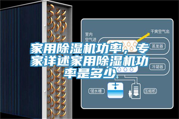 家用除濕機功率，專家詳述家用除濕機功率是多少